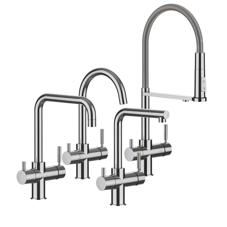 Weißer, kompakter Wasserspender